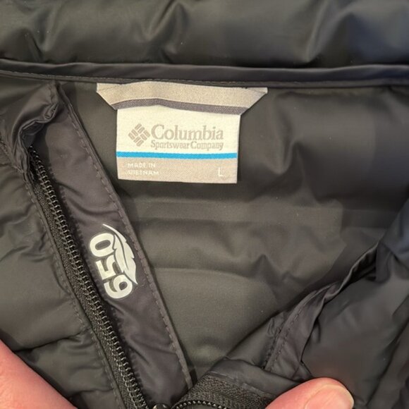 Columbia men’s active light puffer down filled 650 jacket outdoor, warm, coat - Picture 5 of 6